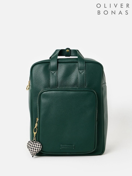 Green - Oliver Bonas Mami Forest Backpack
