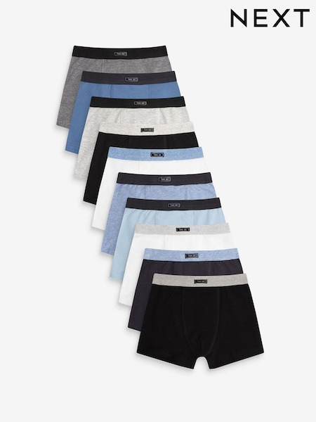 Modra/siva - Trunks 10 Pack (2-16yrs) (239316) | € 26 - € 31