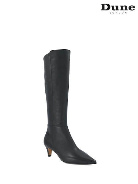 Negro - Dune London Shasa Knee High Boots