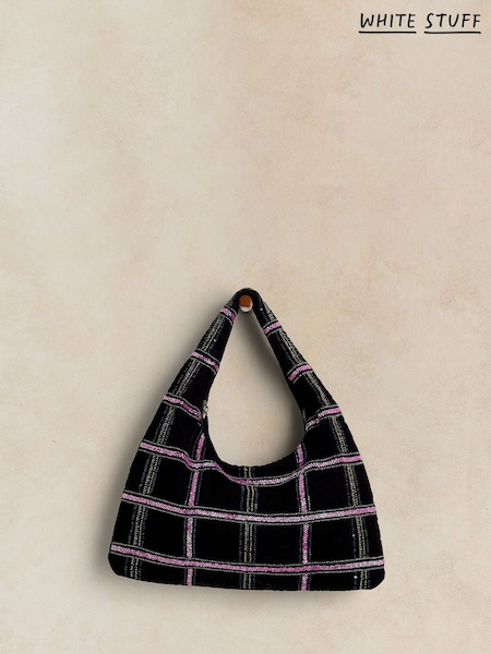 أسود - White Stuff Penny Mini Bag