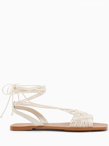 AllSaints White Donna Sandals (240466) | €140