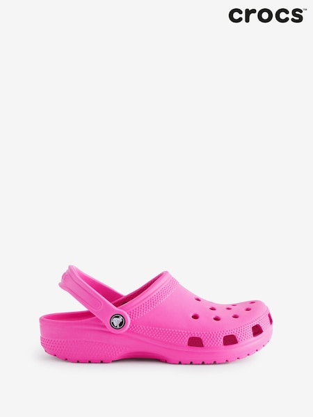 Crocs Juice Pink Adults Classic Clogs (241645) | AED100