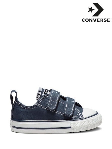 כחול  - Converse Chuck Ox 2v Infant Trainers (243649) | ‏161‏₪