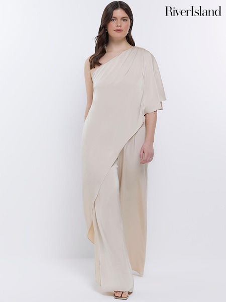 Кремовый - River Island Blue Bridesmaid jumpsuit (243795) | €29