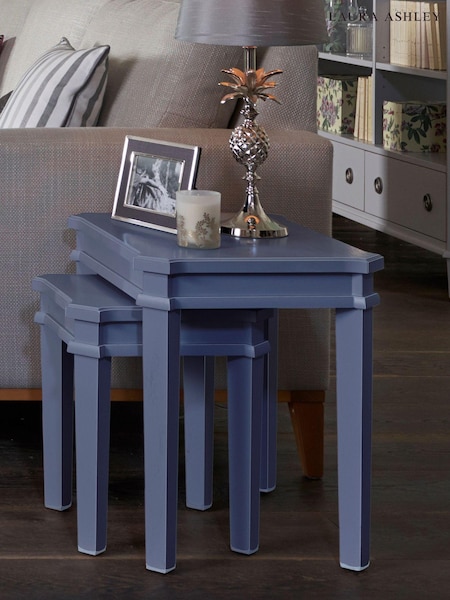 Laura Ashley Dusky Seaspray Henshaw Nest Of 2 Tables (243802) | €524