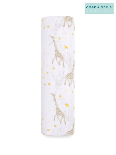 aden + anais™ White Essentials Starry Star Cotton Muslin Blanket (244055) | €5