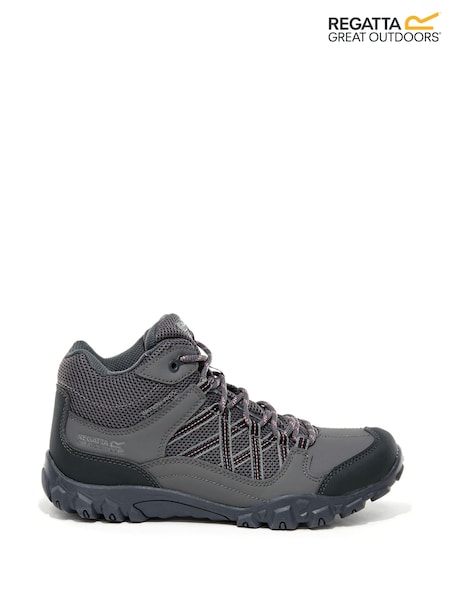 Regatta Grey Junior Edgepoint Mid Walking Boots (244170) | €60