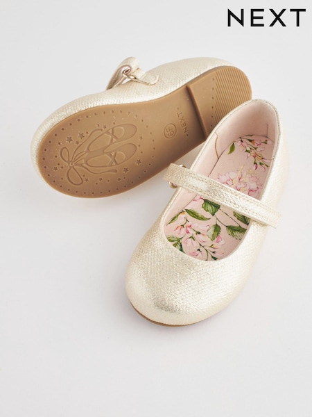 ذهبي - Mary Jane Touch Fastening Occasion Shoes (244822) | ‏101 ر.س.‏ - ‏119 ر.س.‏