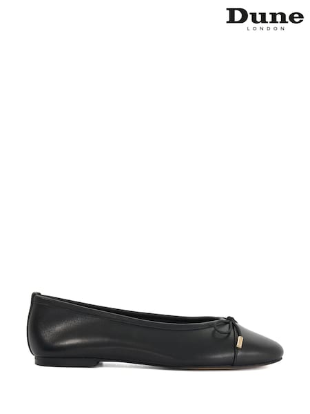 Black - Dune London Haliah Ballet Pumps
