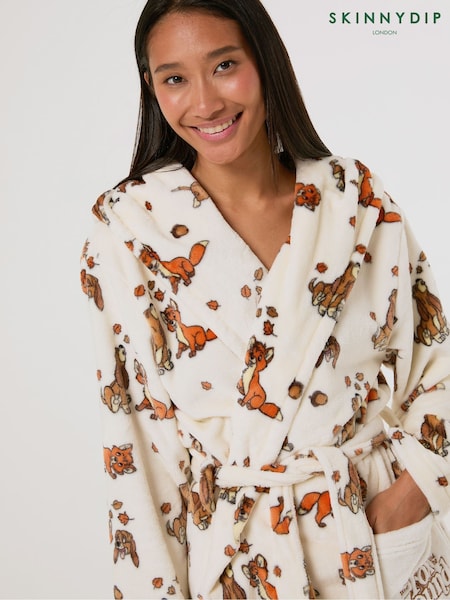 Vit - Skinnydip Disney Fox And The Hound Dressing Gown