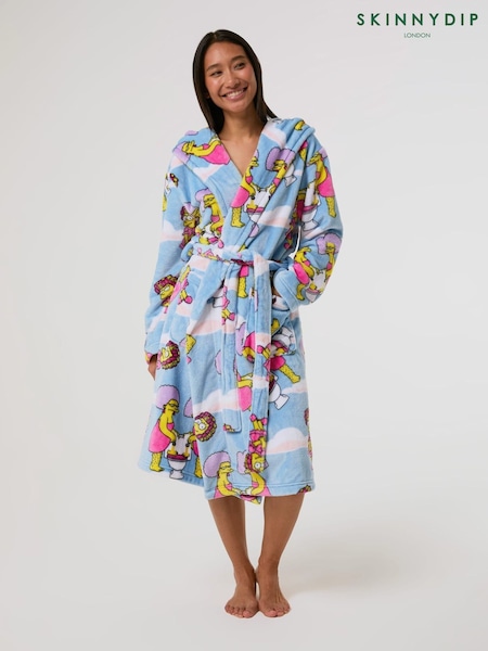 Blue - Skinnydip X The Simpsons Cloud Robe