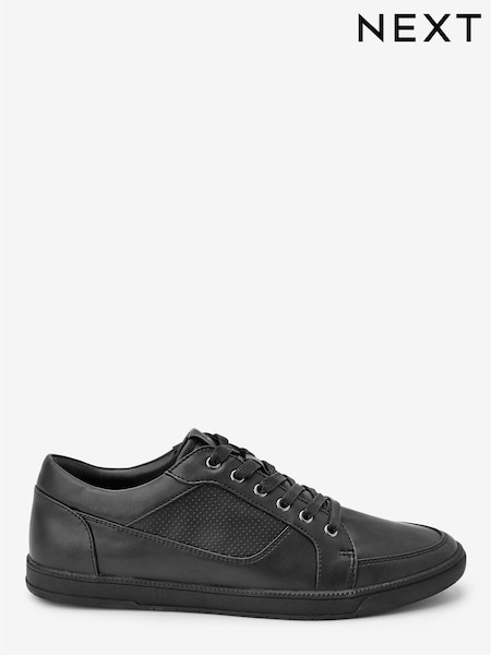 Black Regular Fit Smart Casual Trainers (245511) | €12