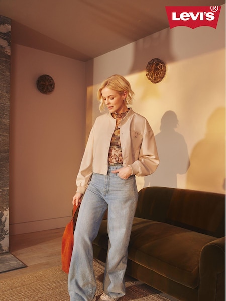 Levi's® Far and Wide Ribcage Wide Leg 100% Cotton Jeans (245594) | €157