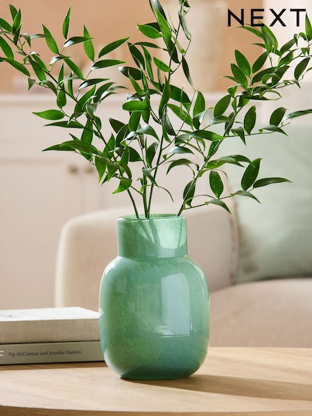 Green Glass Vase (245600) | CA$40