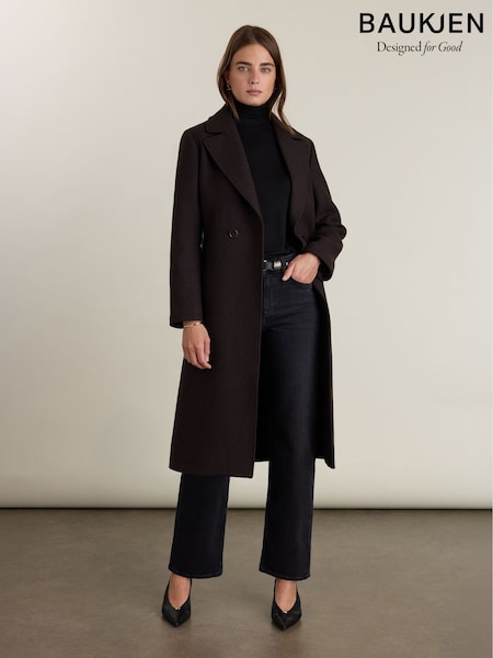 Brown - Baukjen Chelsea Wrap Coat