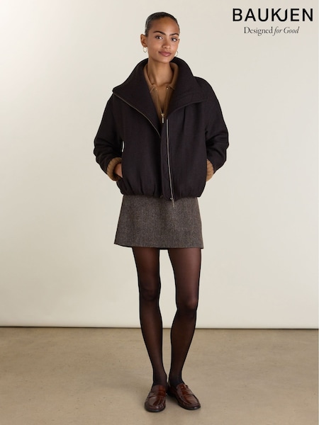 Brown - Baukjen Kali Mini Skirt