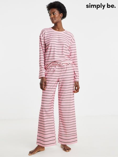 Pink - Simply Be Pretty Secrets Supersoft Lounge Set
