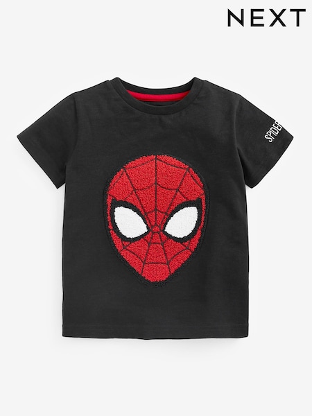 Schwarz/Spiderman - Superhero License T-Shirt (3mths-8yrs) (246475) | 8 € - 10 €