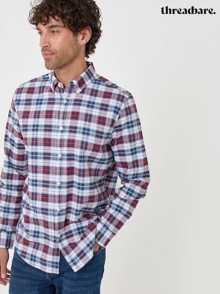 Rot - Regular Threadbare Regular Fit Cotton Oxford Shirt