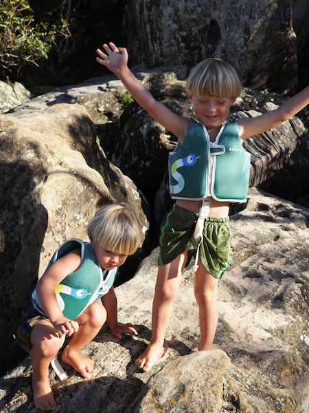 Green - Sunnylife Green Float Vest