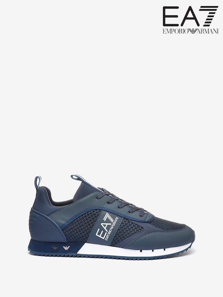 Emporio Armani EA7 Evolution Lace-Up Racer Trainers (250082) | ₪855