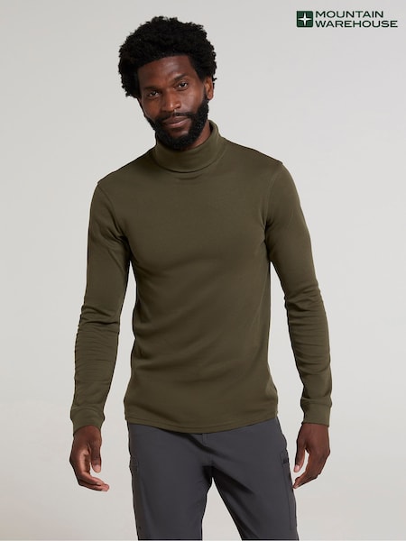 Grønn - Regular Mountain Warehouse Meribel Cotton Thermal Top