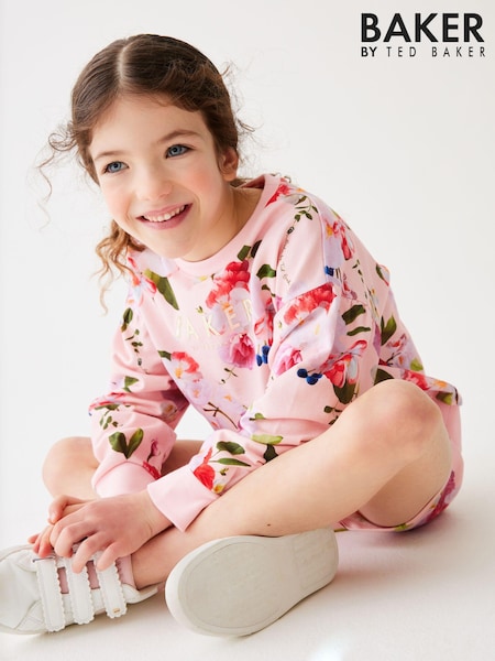 Baker by Ted Baker Floral Sweater and Short Set (250387) | 12 € - 15 €