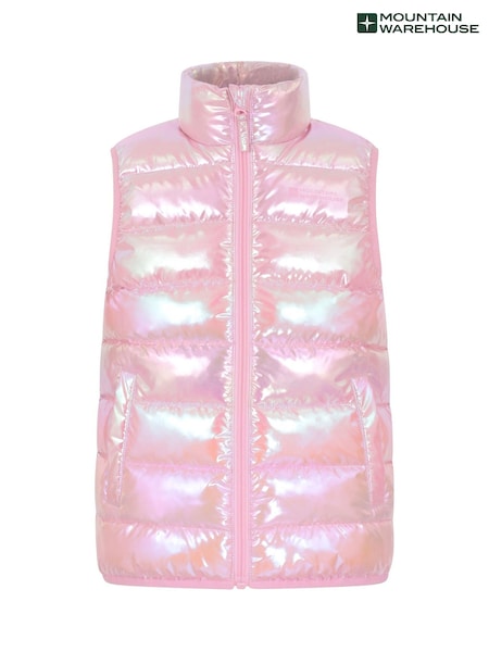 Rosa - Mountain Warehouse Rocko Kids Water Resistant Padded Gilet