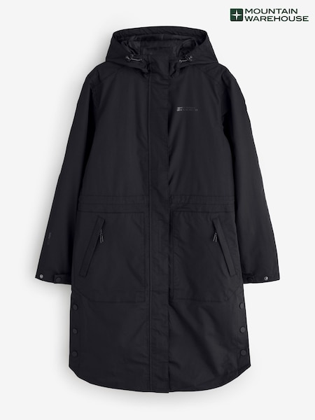 Negro - Mountain Warehouse Hannah Extreme Waterproof Mac