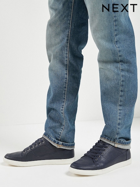 Marineblau/blau - Reguläre Passform - Casual elegante Turnschuhe (251265) | 26 €