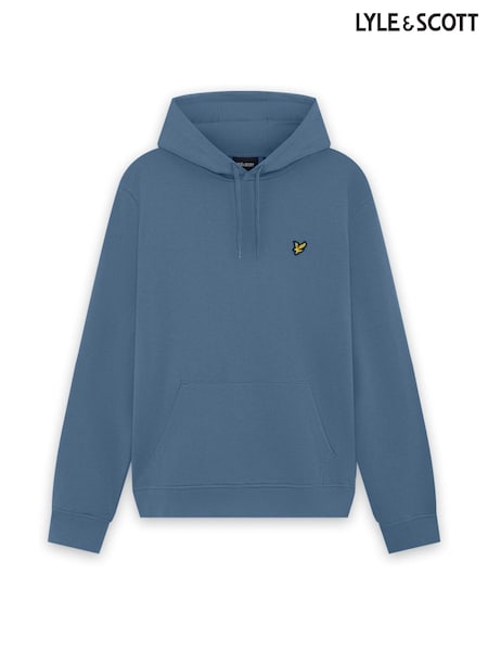 Μπλε - Lyle & Scott Pull Over φούτερ με κουκούλα