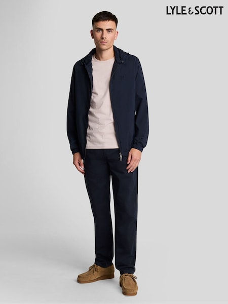 Blå - Regular Lyle & Scott Five Pockets Chino