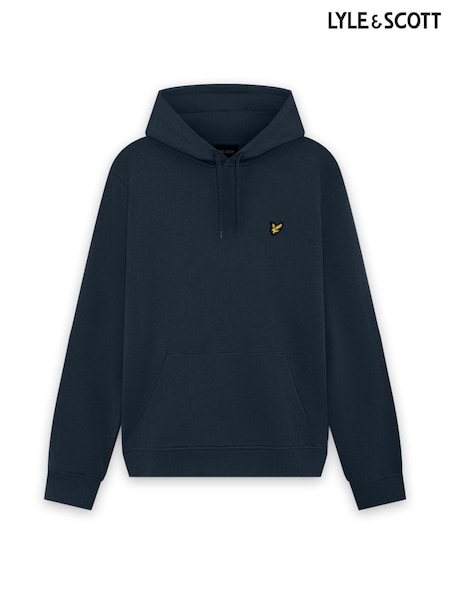 Dark Blue - Lyle & Scott Pullover Hoodie