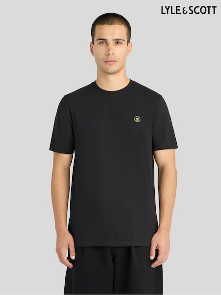 Black - Lyle & Scott Plain T-shirt
