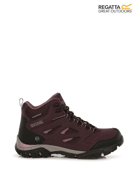 Lila - ​​​​​​​Regatta Damen Holcombe IEP Mittelhohe, wasserfeste Wanderschuhe (252149) | 48 €