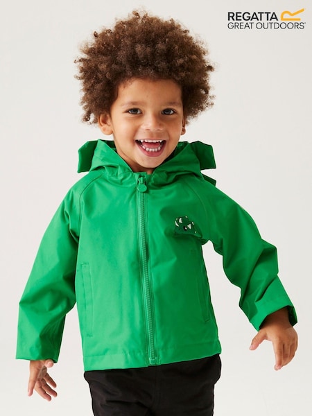 Regatta Green Waterproof Shell Character Jacket (252269) | AED163