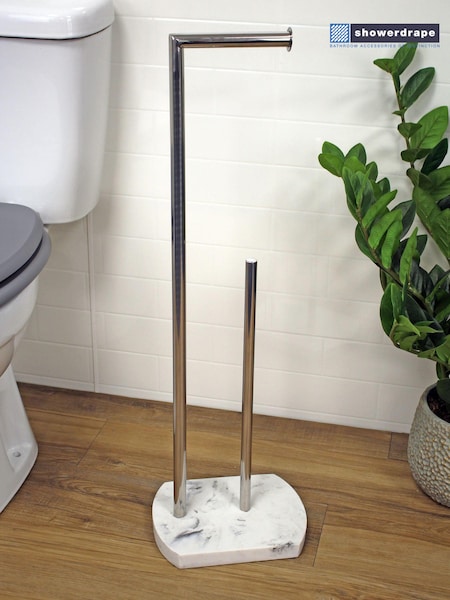 Showerdrape Octavia Toilet Roll and Spare Paper Holder (252731) | €67
