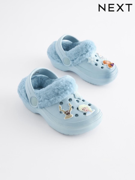 Disney Frozen Blue Warm Lined Clog Slippers (252933) | AED23 - AED29