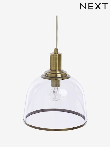 Clear Gloucester Linear Pendant Antique Brass Spare Part for 494816 (253244) | €21