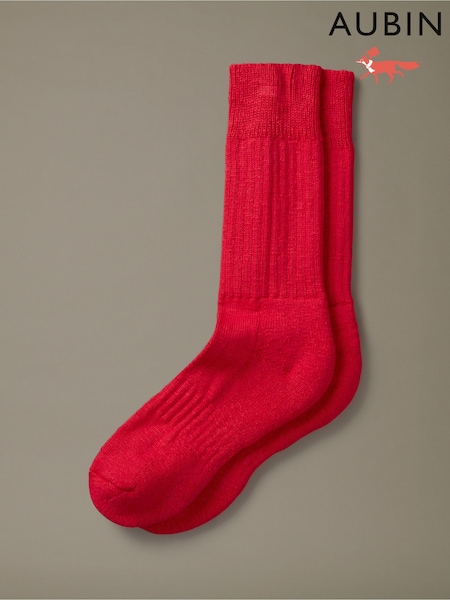 Červená - Regular Aubin Blakeney Socks