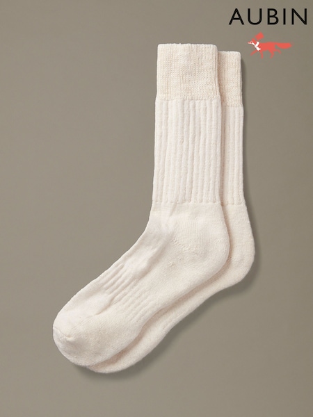 أبيض - Regular Aubin Blakeney Socks