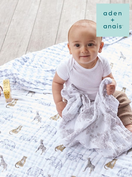 aden + anais White aden + anais Kids Dream Blanket Jungle 100% Cotton Muslin (254184) | $80