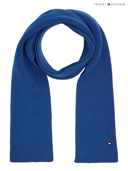 Tommy Hilfiger Kids Blue Small Flag Scarf (254191) | €10