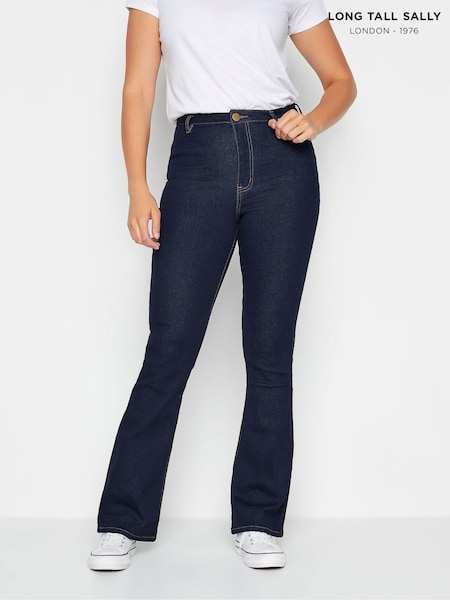 Long Tall Sally Blue Denim Kickflare Jean (254404) | €50