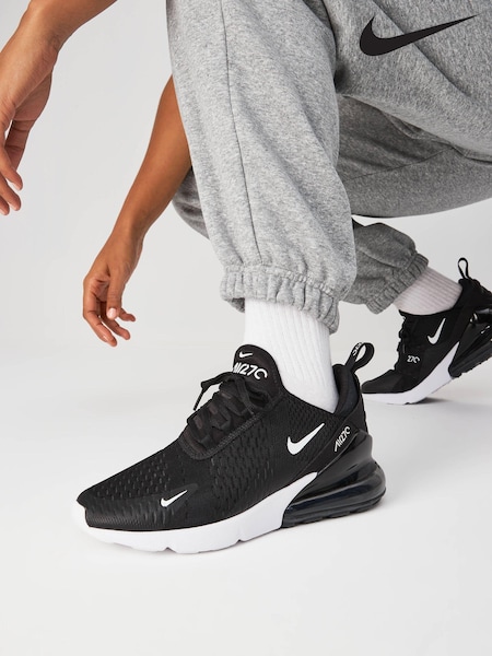 Nike Black/White Air Max 270 Trainers (254833) | €208