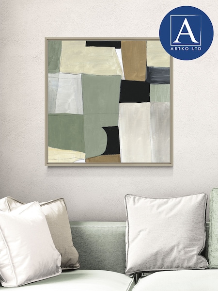 Artko Soft Composition Ii By Tom Reeves Framed Art