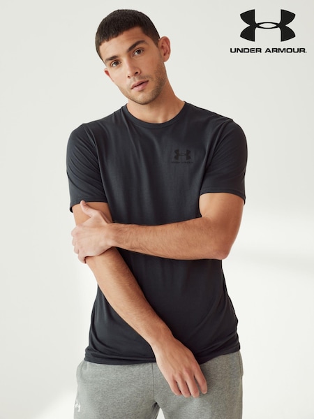 Under Armour Black Sportstyle Left Chest Logo T-Shirt (255788) | €33