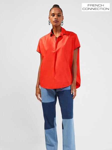 French Connection Red Rhodes Conscious Pop Shirt (256426) | €15.50