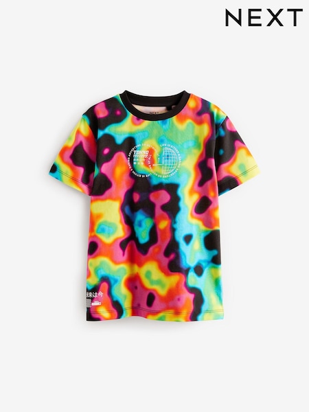 Heat Map All-Over Print Short Sleeves 100% Cotton T-Shirt (3-16yrs) (256569) | AED13 - AED18