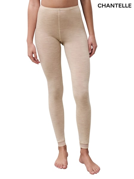 Nude - Chantelle Femilet By Juliana Merino Wool Thermal Leggings